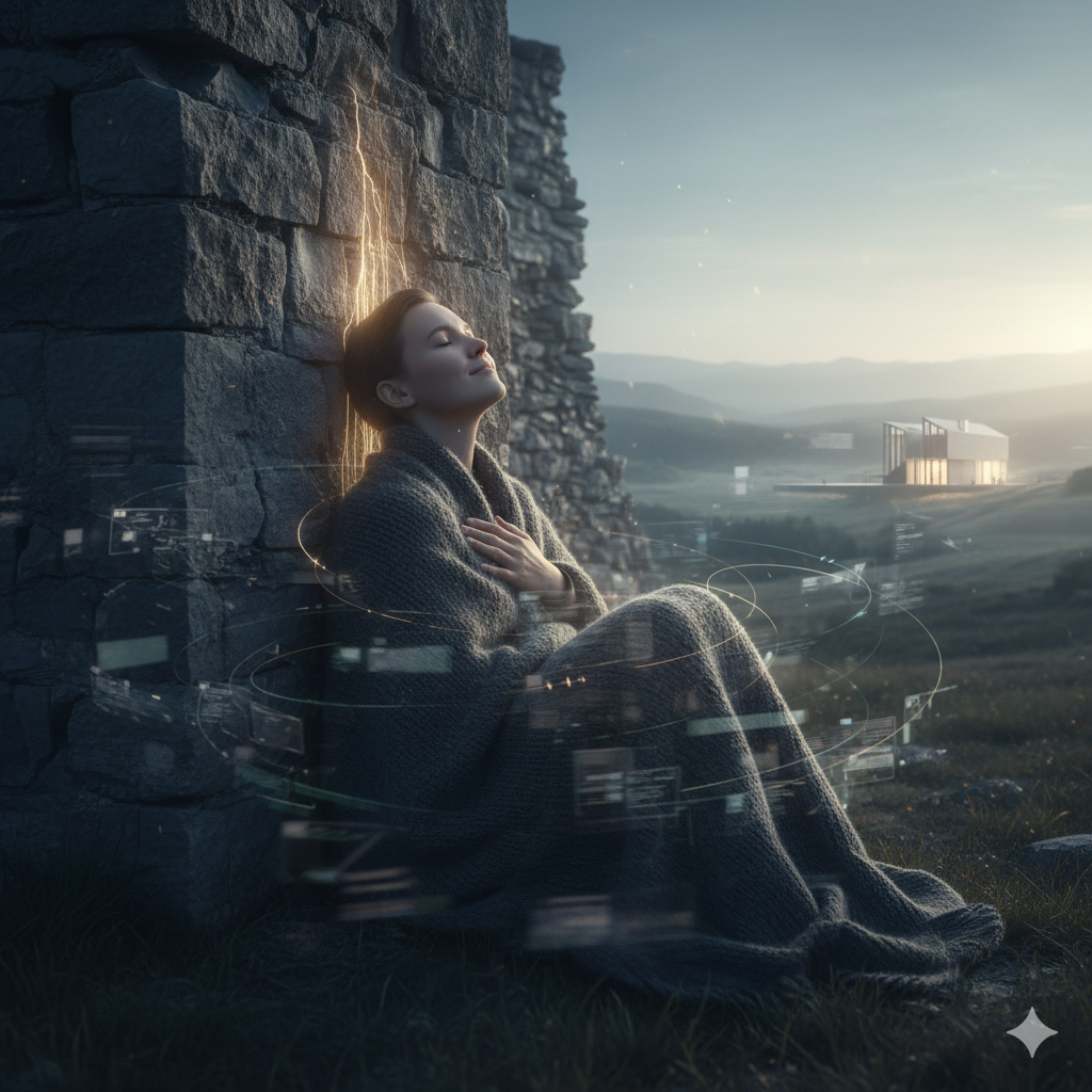 Jesteś wart miłości nawet wtedy, gdy Twoja skóra pali od dotyku, nawet wtedy, gdy Twój system woła o ucieczkę.